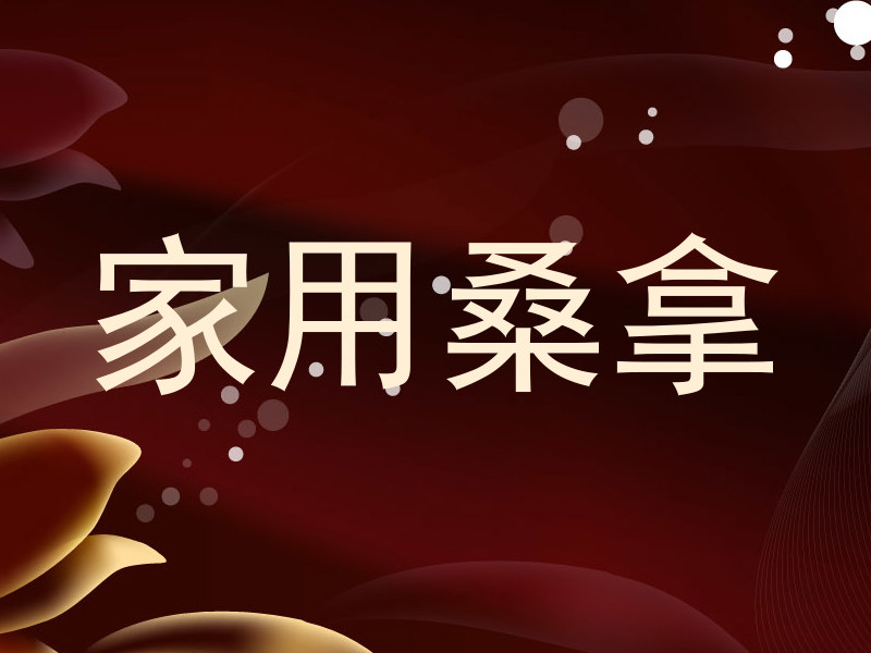 家用桑拿