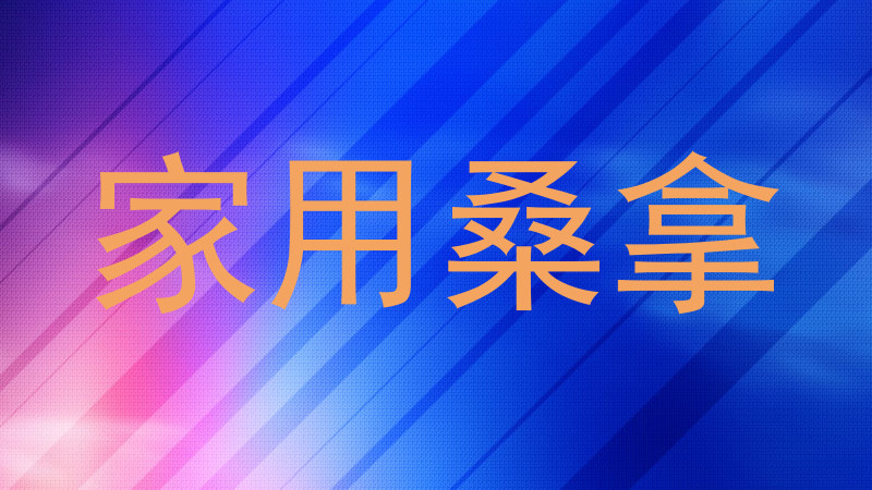 家用桑拿