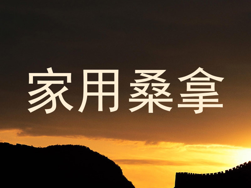 家用桑拿