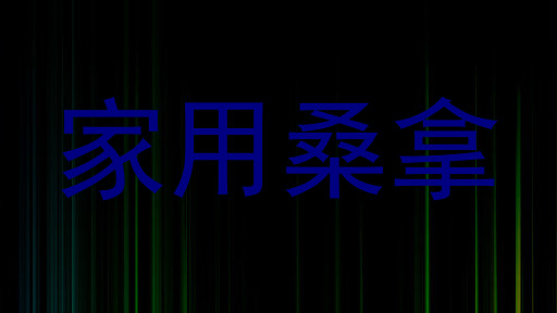 家用桑拿