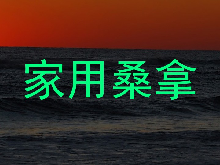 家用桑拿