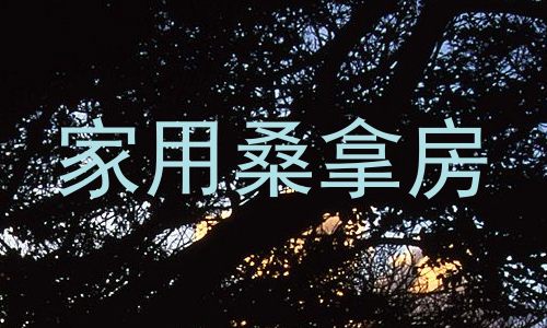 家用桑拿房
