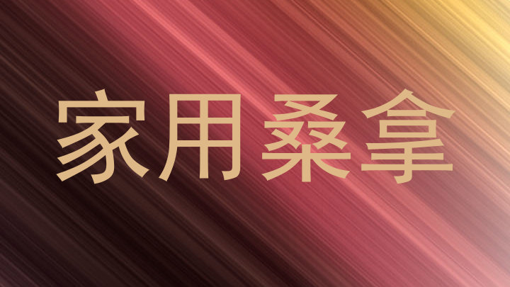 家用桑拿