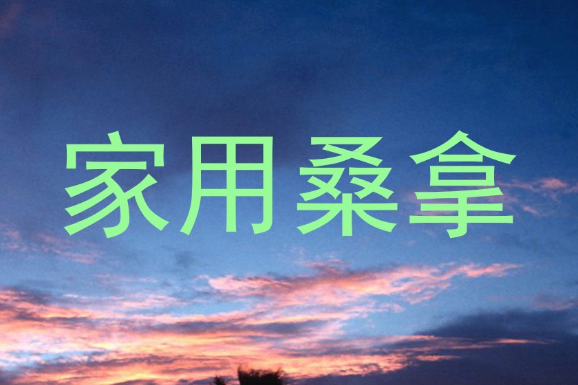 家用桑拿