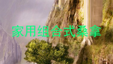 家用组合式桑拿