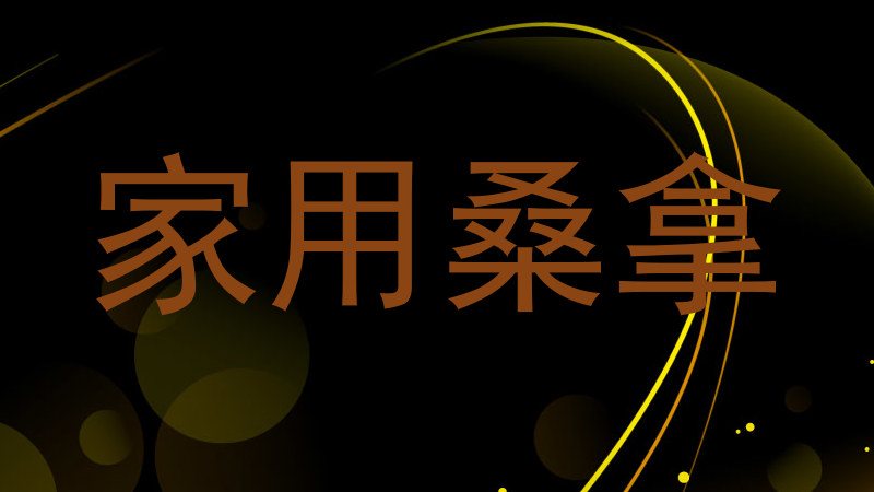 家用桑拿
