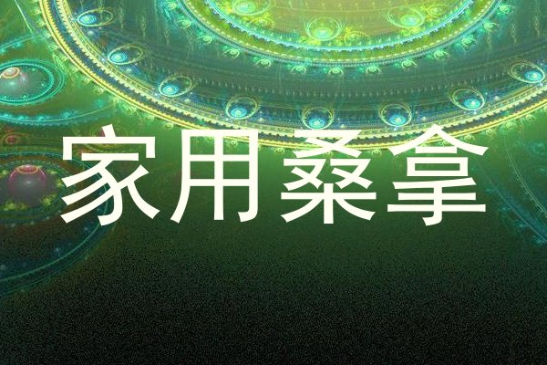 家用桑拿
