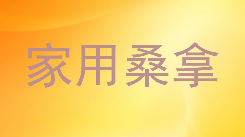 家用桑拿