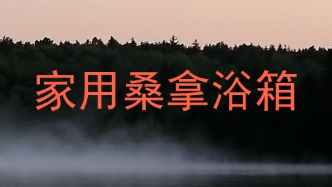 家用桑拿浴箱