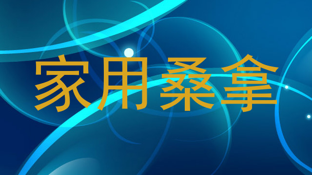 家用桑拿