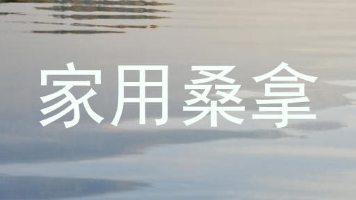 家用桑拿