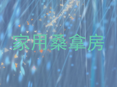 家用桑拿房