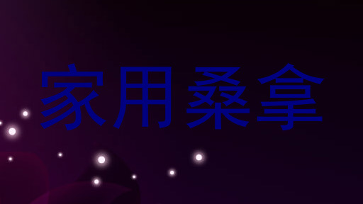 家用桑拿