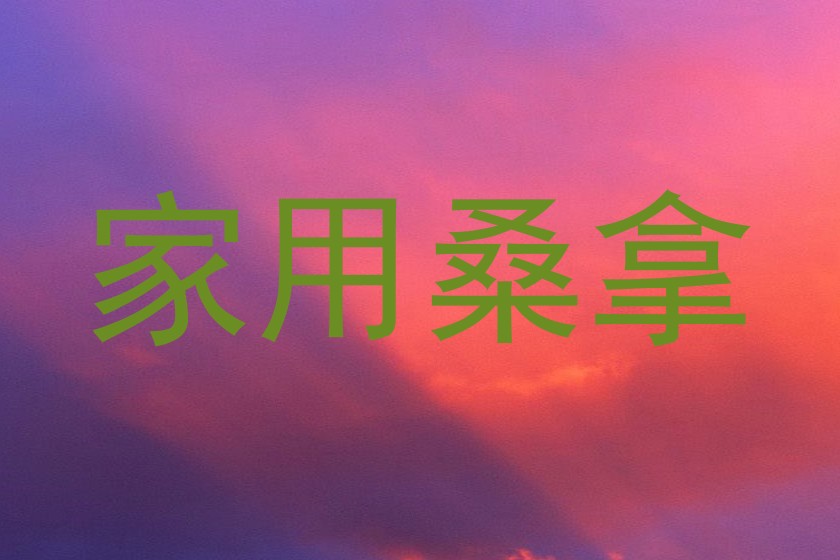 家用桑拿