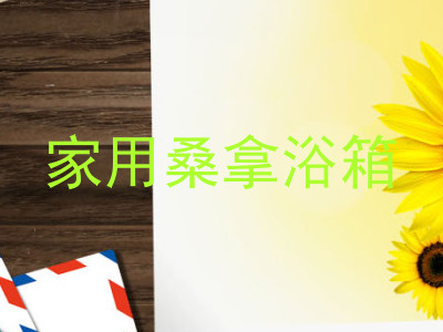 家用桑拿浴箱