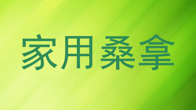 家用桑拿