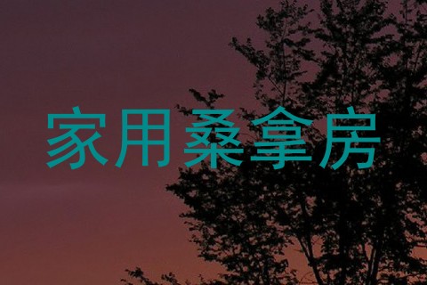 家用桑拿房