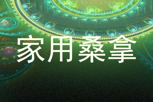 家用桑拿