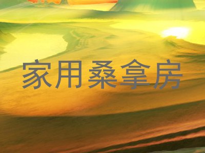 家用桑拿房