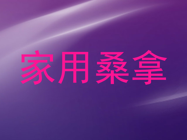 家用桑拿