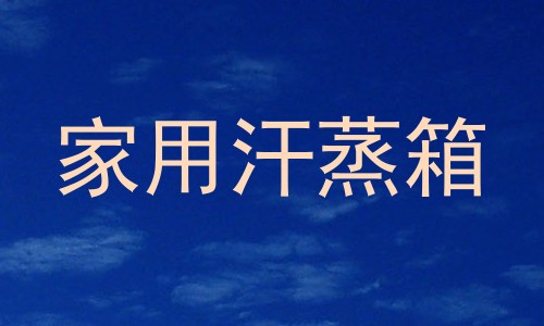 家用汗蒸箱