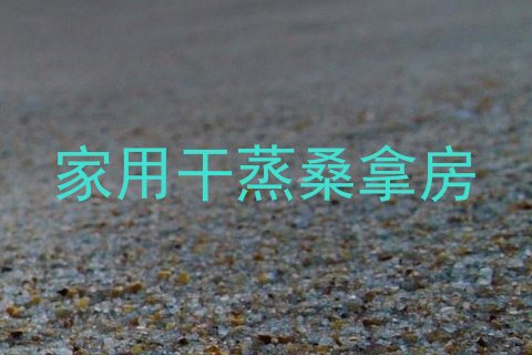 家用干蒸桑拿房