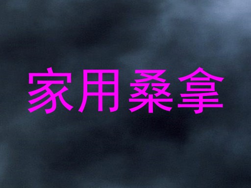 家用桑拿