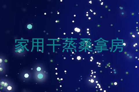 家用干蒸桑拿房
