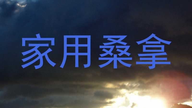 家用桑拿