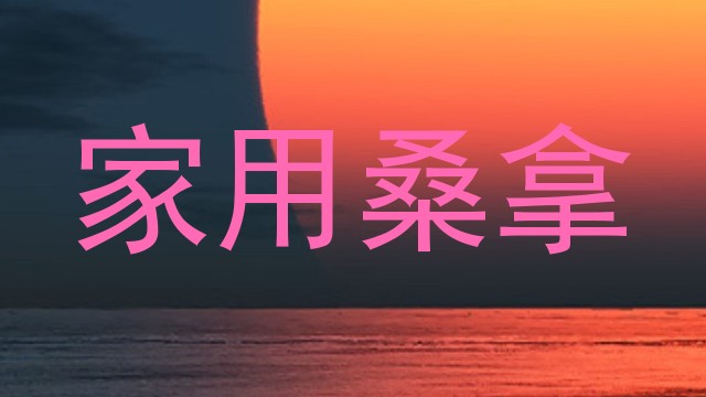 家用桑拿