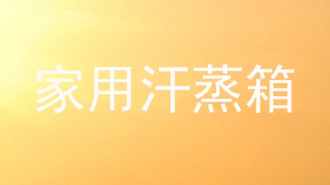 家用汗蒸箱