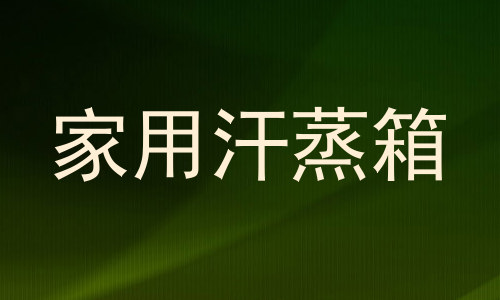 家用汗蒸箱