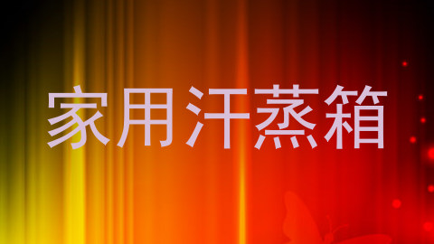 家用汗蒸箱