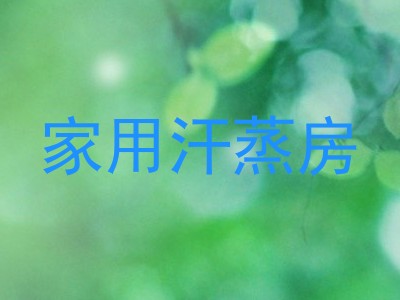 家用汗蒸房