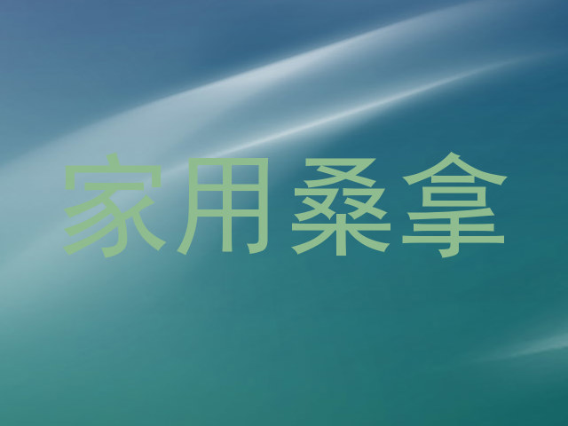 家用桑拿