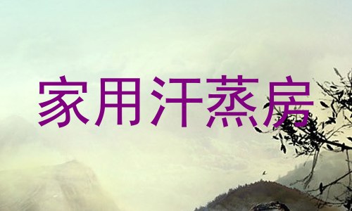家用汗蒸房