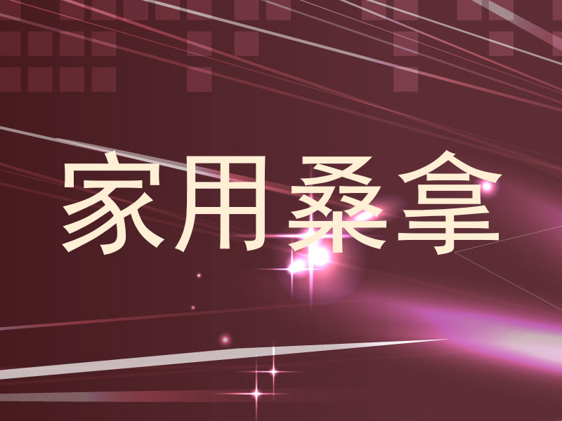 家用桑拿
