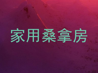 家用桑拿房
