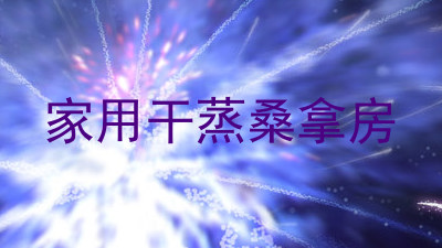 家用干蒸桑拿房
