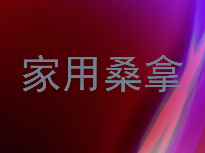 家用桑拿