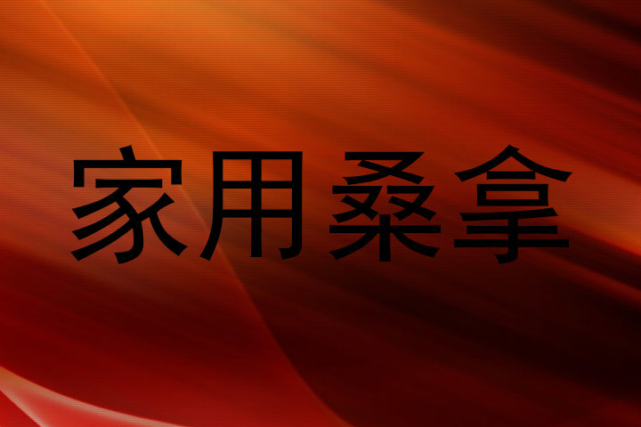 家用桑拿