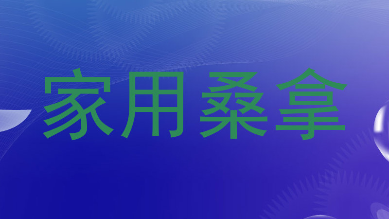 家用桑拿