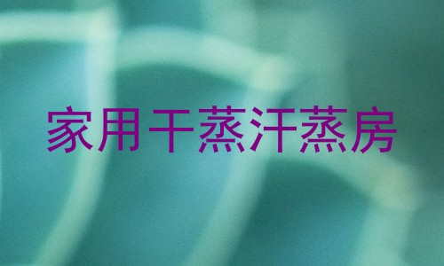 家用干蒸汗蒸房