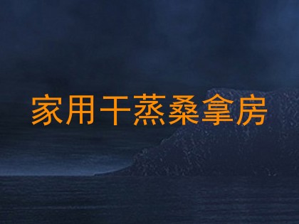 家用干蒸桑拿房
