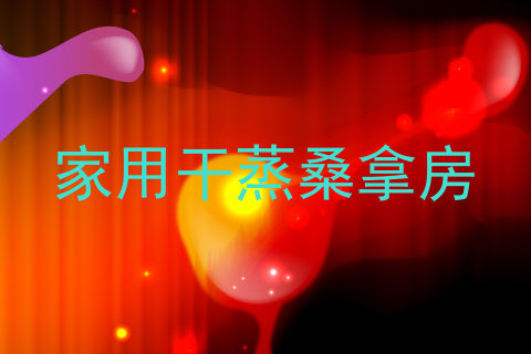 家用干蒸桑拿房