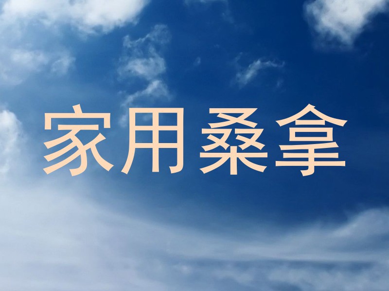 家用桑拿