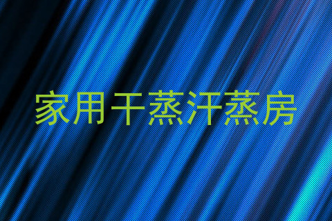 家用干蒸汗蒸房