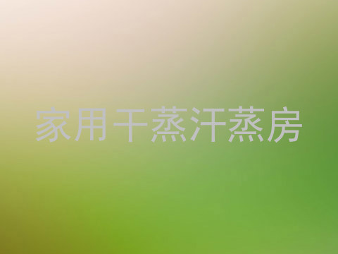 家用干蒸汗蒸房