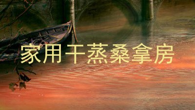 家用干蒸桑拿房