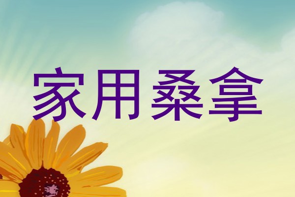家用桑拿